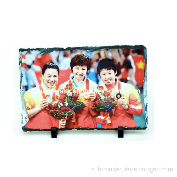 Promotional Sublimation Photo Slate/Rocks-Rectangular Stone (Large)